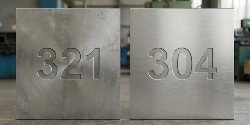 321 Stainless Steel vs 304